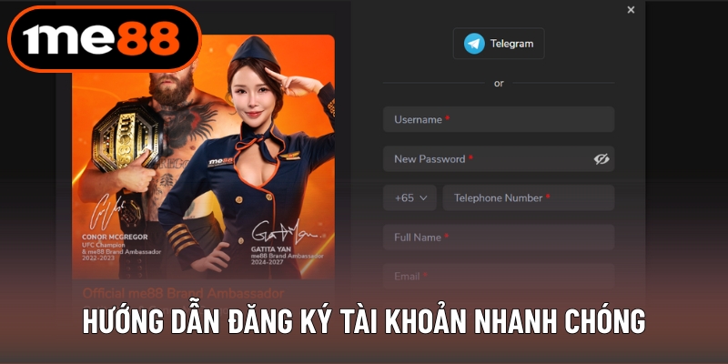 Hướng dẫn đăng ký tài khoản nhanh chóng
