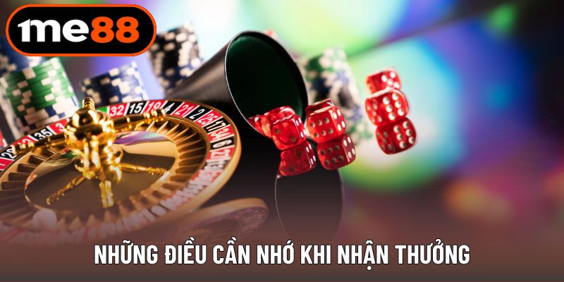 Những điều cần nhớ khi nhận thưởng