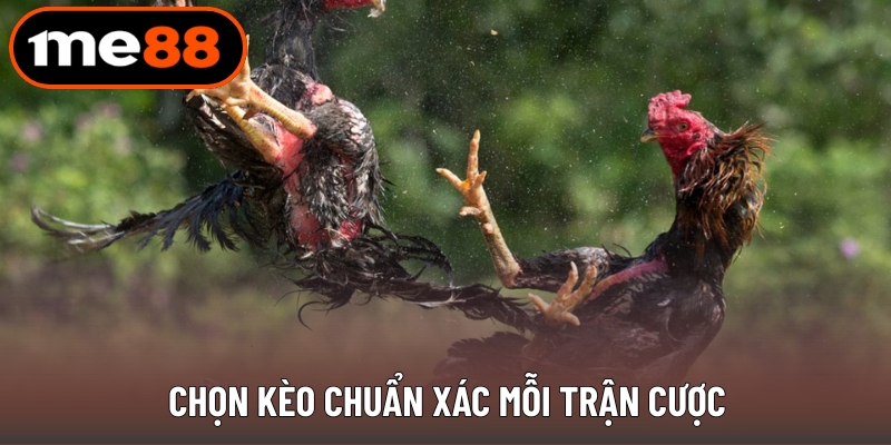 Chọn kèo chuẩn xác mỗi trận cược